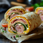 Ham and Cheese Wraps