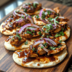 BBQ Chicken Flatbreads recipe