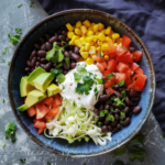 Black Bean and Quinoa Burrito Bowls recipe