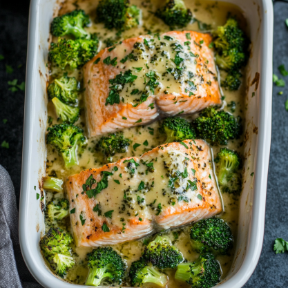 Benefits and Advantages of Baked Salmon with Broccoli