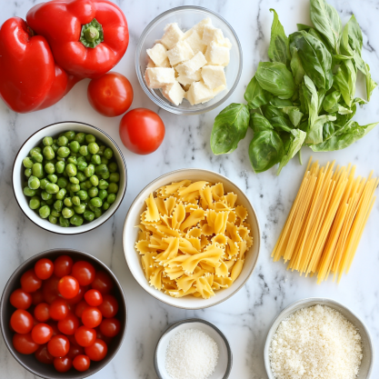 Essential Ingredients for Instant Pot Pasta Primavera