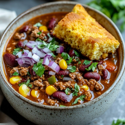 How to Prepare the Perfect Slow Cooker Chili with Cornbread: Step-by-Step Guide