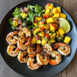 Grilled Shrimp with Mango Salsa