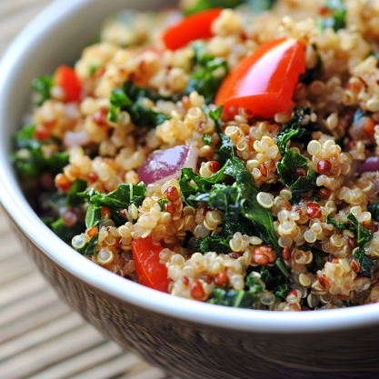 Quinoa and Kale Salad