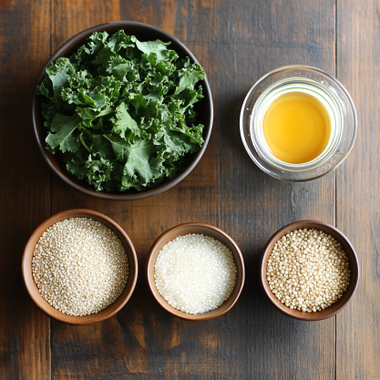 Essential Ingredients for Quinoa and Kale Salad