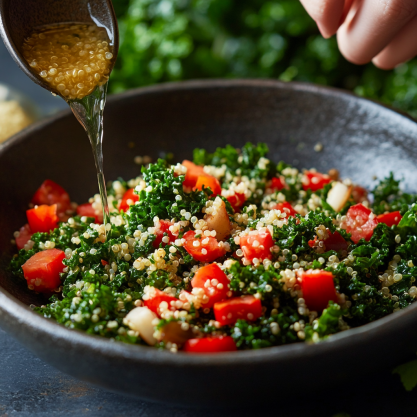 How to Prepare the Perfect Quinoa and Kale Salad: Step-by-Step Guide