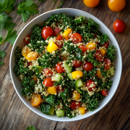 Quinoa and Kale Salad